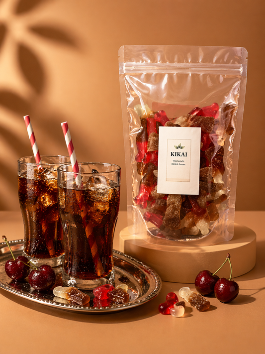 KIKAI Cola Pur 🍒🥤 – 500 g Premium-Mix