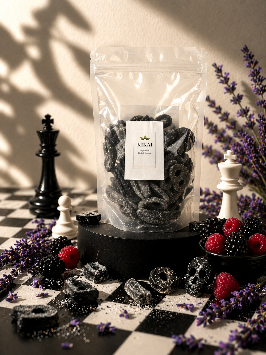 KIKAI Lakritz Classic ⚫ – 500 g Premium-Mix
